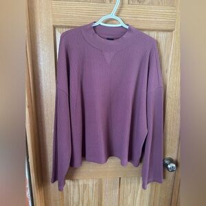NWT GAP wide sleeve waffle knit